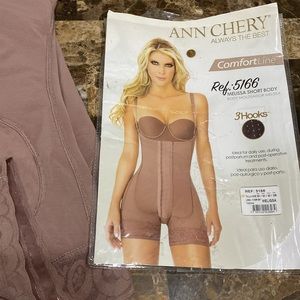 NWOT ANN CHERY Body Shaper Msz Ref 5166 Melissa Short Body